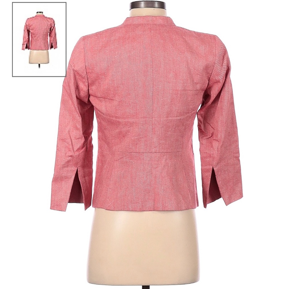LOFT cropped linen blazer - Picture 8 of 8